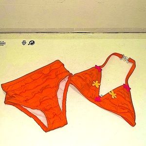 EUC Toddler 2 piece bikini 6-9 mo.